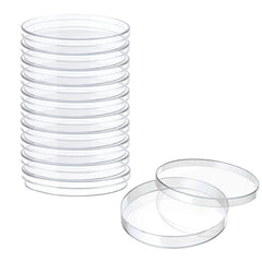 20 Kunststoff-Petrischalen sterile Bakterienkulturschale 70 mm x 15 mm
