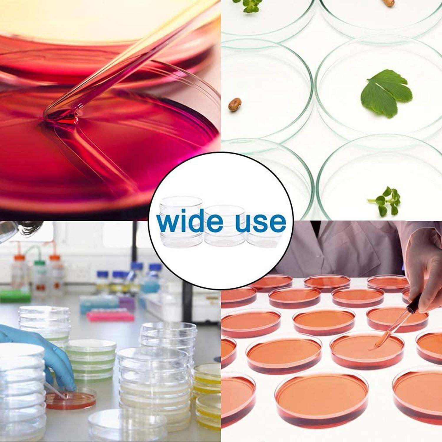 Petrischalen Set mit Deckel 20 Stück steril 70mm x 15mm Labor