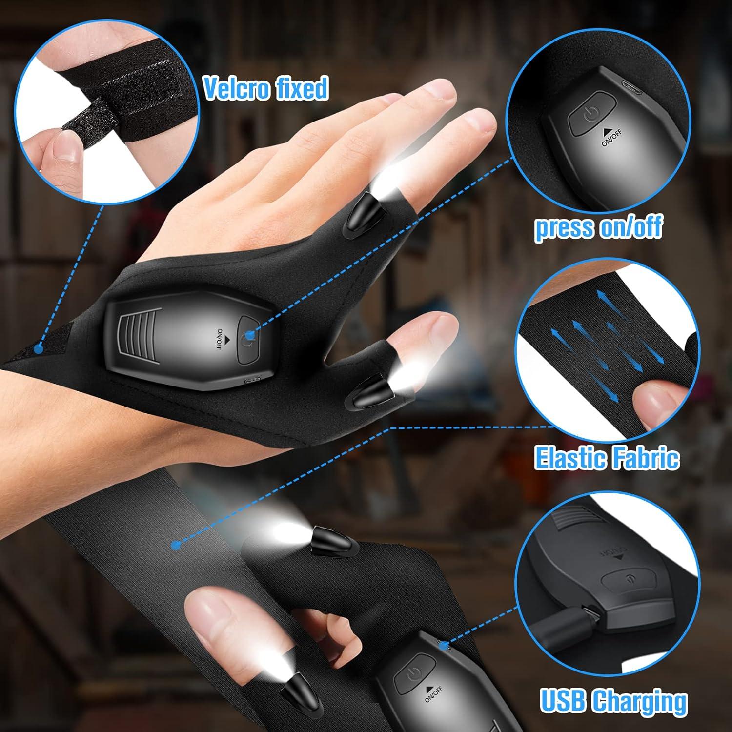 LED Handschuhe mit Licht für