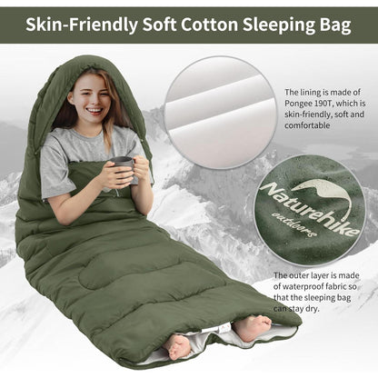 Naturehike Deckenschlafsack 3 Jahreszeit Wasserdicht