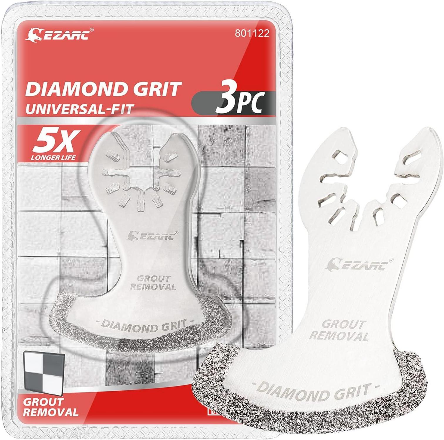 EZARC Diamant Multitool Sägeblätter für Mörtel Oszillierende Klingen