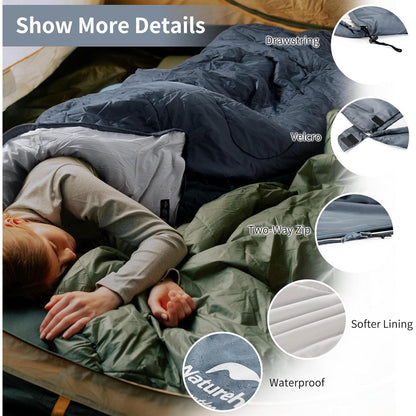 Deckenschlafsack Naturehike 3 Jahreszeit Wasserdicht