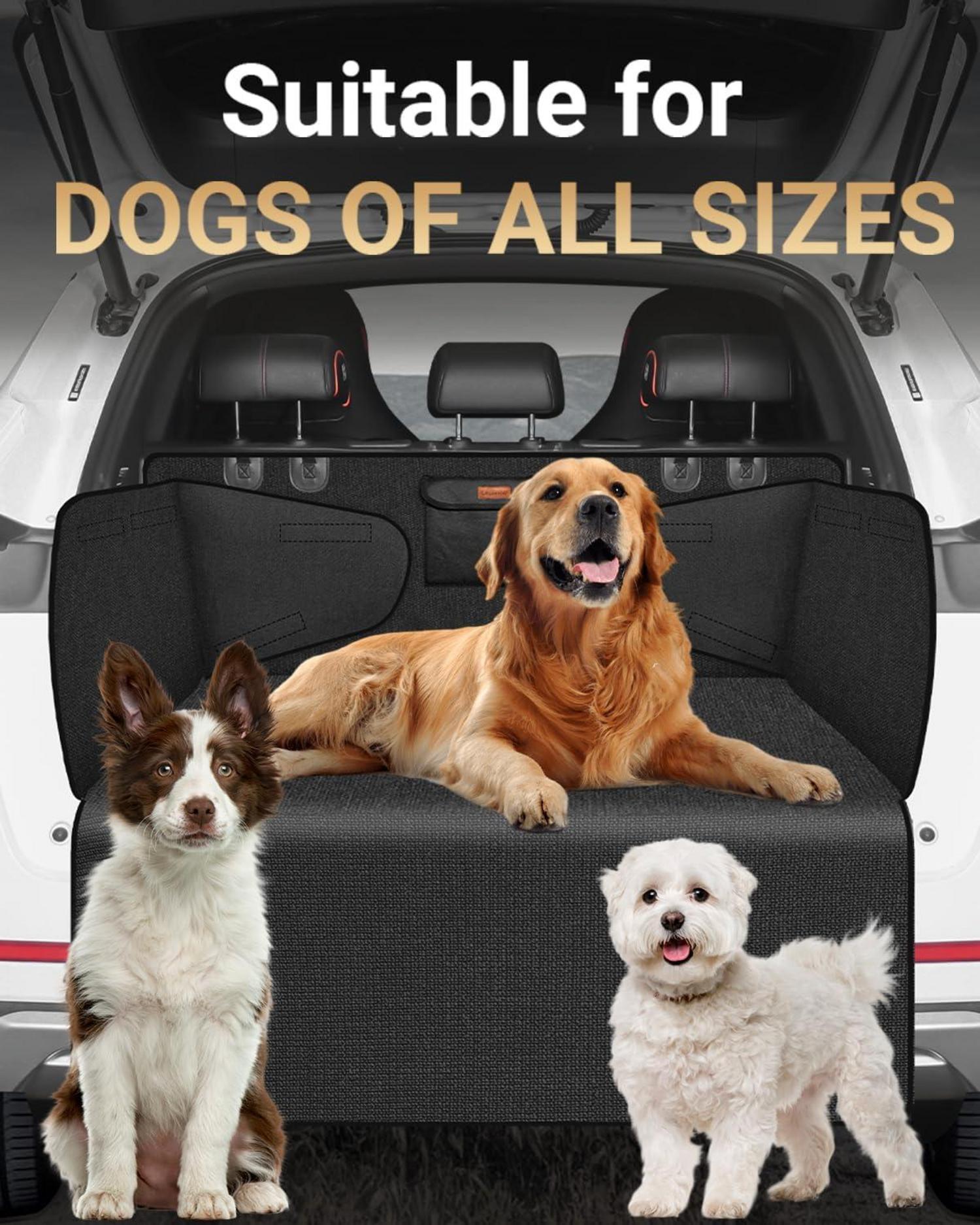 Kofferraumschutz Hund XXL Universal Auto Schutzmatte Schwarz