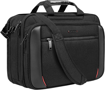 EMPSIGN Laptoptasche 17,3 Zoll Business Aktentasche RFID