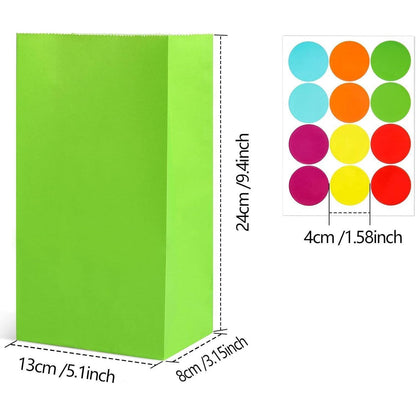 CHEPULA Papiertüten 50 Stück Kindergeburtstag Geschenktüten