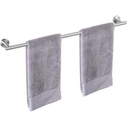 Edelstahl Handtuchhalter 80cm gebürstet, rostfrei