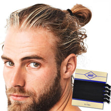 Geknotete Herren-Haargummis für Männer mit langen Haaren, 5