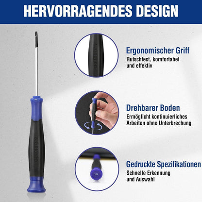 Mini Schraubendreher Set 10tlg. Präzisions PH/SL/Torx