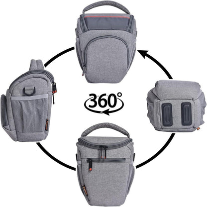 DSLR-Kameratasche mit Regenabdeckung für Canon Nikon Sony