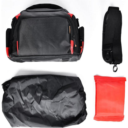 FOSOTO DSLR Kameratasche Canon Nikon Panasonic 26x18x17cm