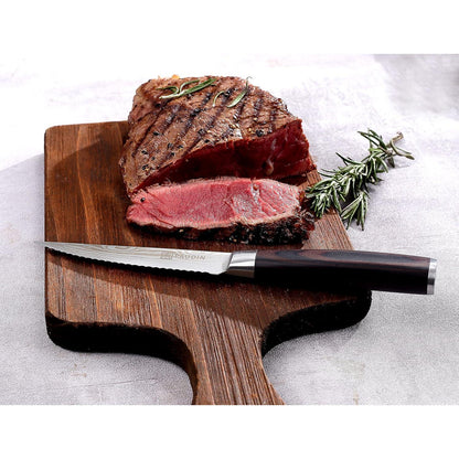 Günstiges Brotmesser 20 cm Profi Küchenmesser aus Edelstahl