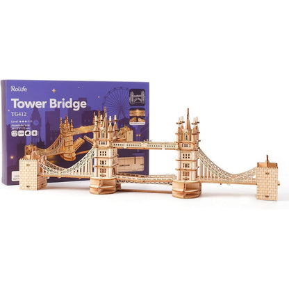 Rolife 3D Holzpuzzle Modellbau Tower Bridge 113 Teile