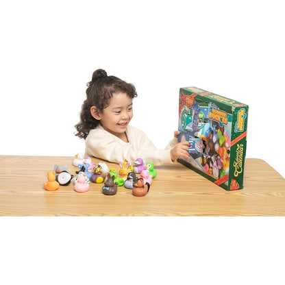 JOYIN Adventskalender 2024 mit Tiergummis für Kinder, 24