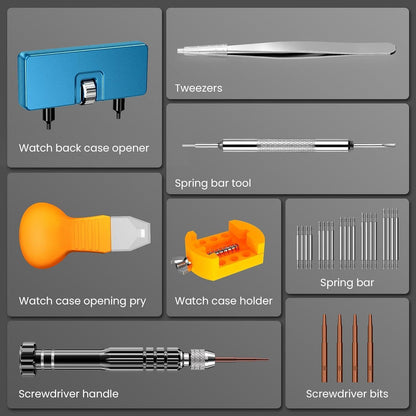 Uhr Reparatur Werkzeug Set Uhrenwerkzeug Gehäuseöffner