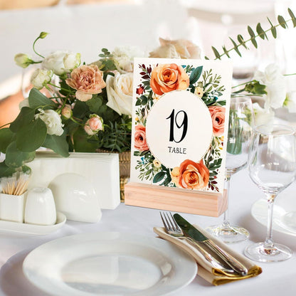 20x Holz Kartenhalter Tischkartenständer für Hochzeit Party