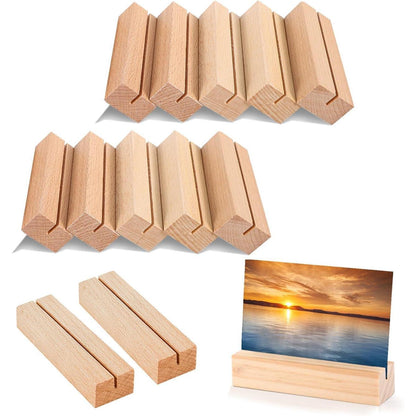 20x Holz Kartenhalter Tischkartenständer für Hochzeit Party