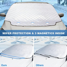 Frontscheibenabdeckung Auto Scheibenabdeckung Winter Magnet