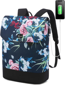 Eleganter Damenrucksack mit Laptopfach 15,6 Zoll & Anti Diebstahl