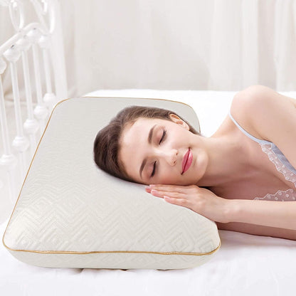 Memory Foam Nackenkissen mit abnehmbarem Bezug