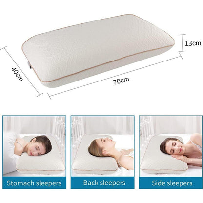 Memory Foam Nackenkissen mit abnehmbarem Bezug