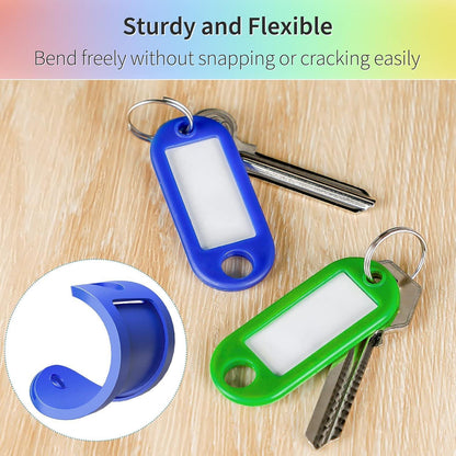 20er-Pack Robuste Schlüsselanhänger mit Geteiltem