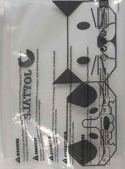 Joytale Reflektierende Schleppleine 10m Schwarz, Gepolsterter Griff, Nylon Trainingsleine