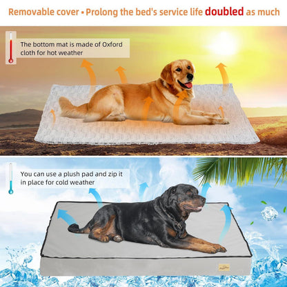 Orthopädisches Hundebett XL – Wasserdicht & Bequem