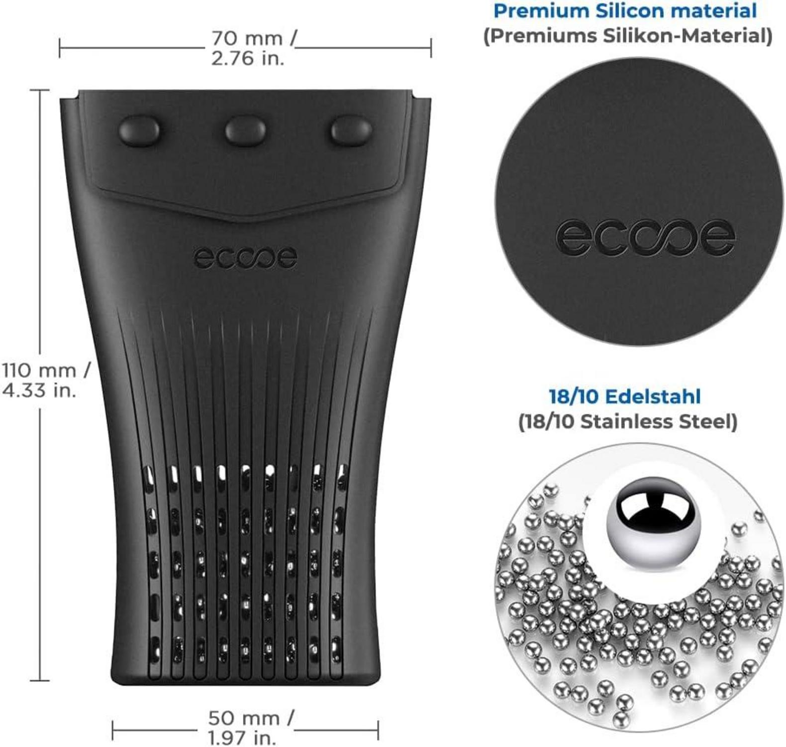 Edelstahl Reinigungsperlen 1200 Kugeln mit Silikonbeutel für Dekanter Karaffen
