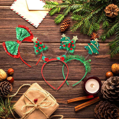 Rentier Geweih Haarreif Weihnachten Stirnband Weihnachtsfeier Cosplay
