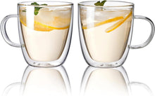 Doppelwandige Espressotassen 160ml 2er Set Isolierte Kaffeegläser