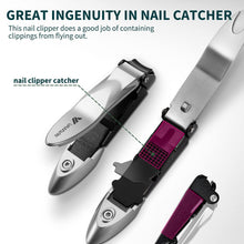 Nagelknipser mit Auffangbehälter und Ergonomischem