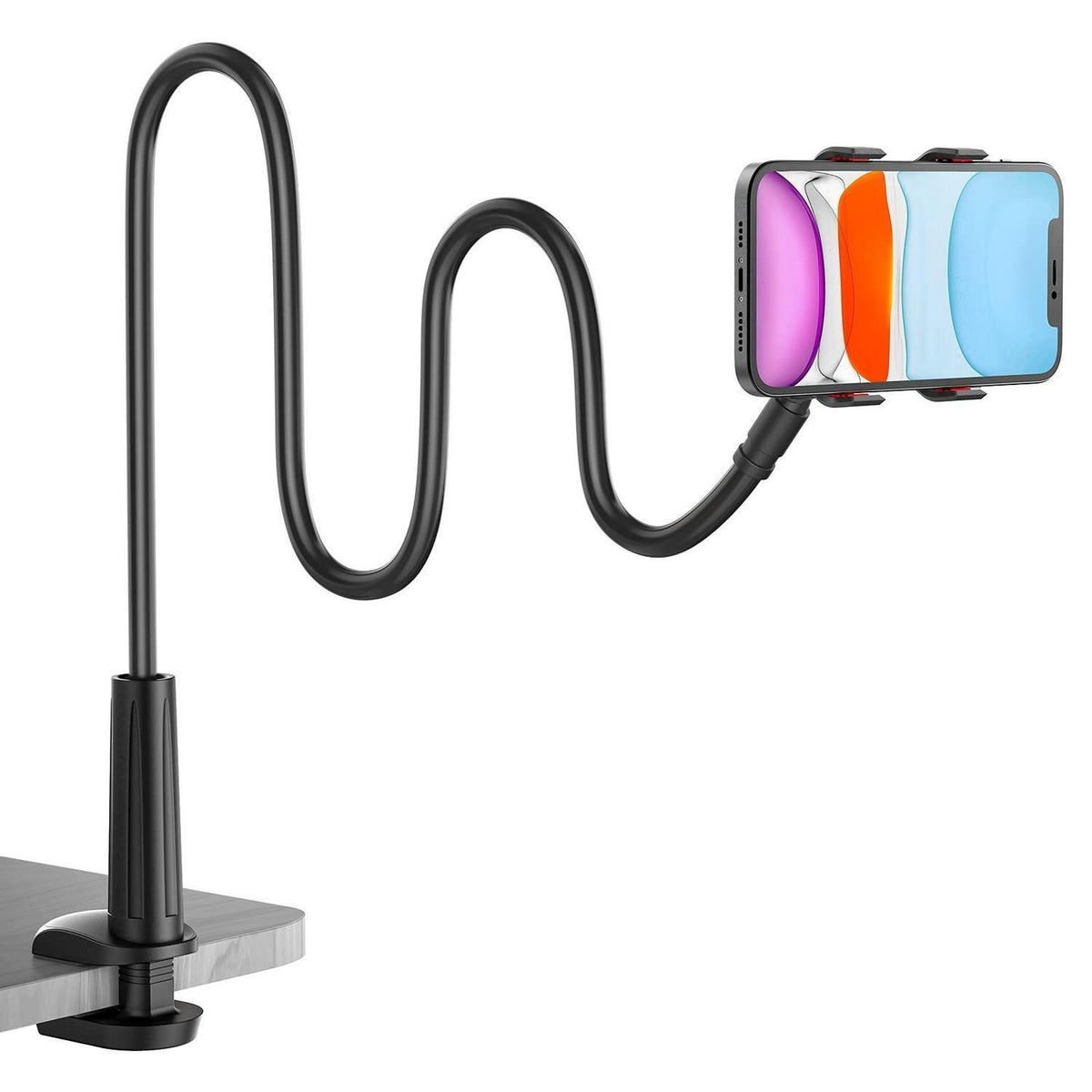 Flexibler Schwanenhals Handyhalter für Bett & Sofa