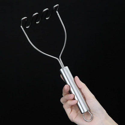 Edelstahl Kartoffelstampfer mit