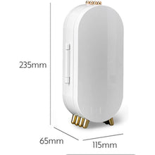 Faltbares Schmuckkästchen Spiegel Dunkelgrün Hoch Kapazität