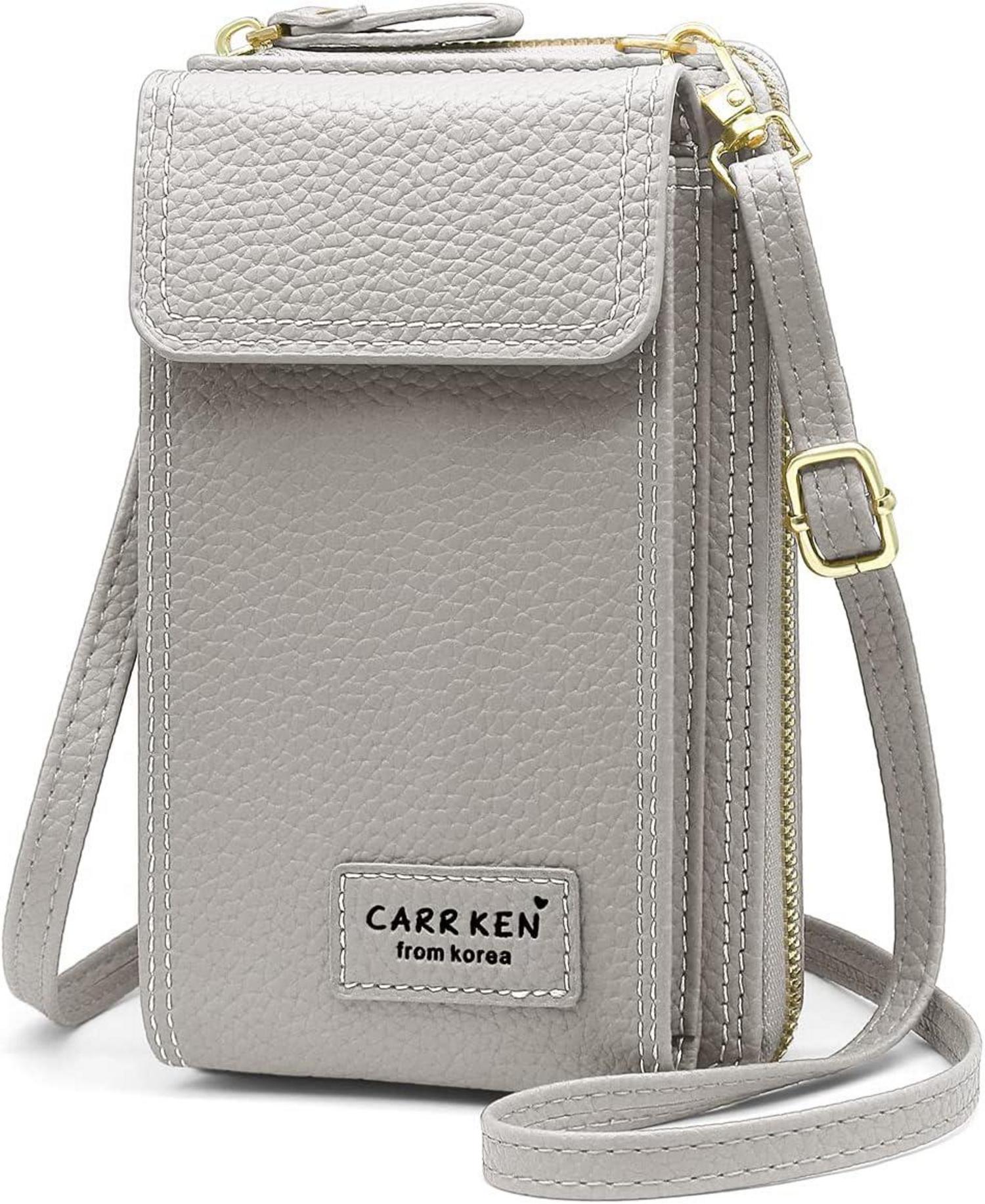 Handytasche Frauen PU Leder Umhängetasche Crossbody Tasche