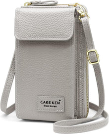 Handytasche Frauen PU Leder Umhängetasche Crossbody Tasche