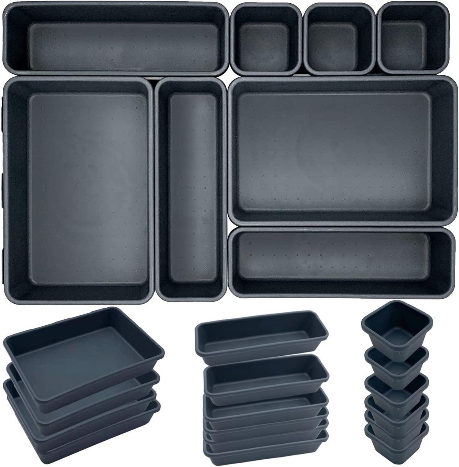 24er Schubladen Organizer Set Schubladeneinteilung Küche Büro