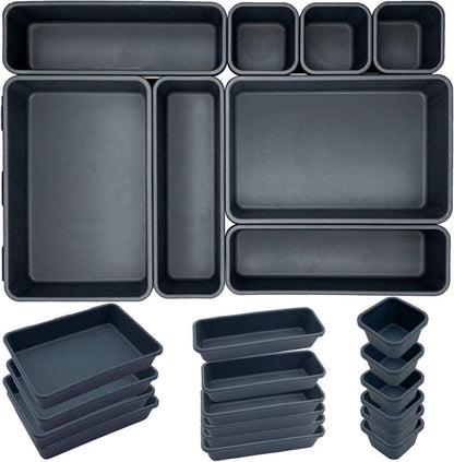 24er Schubladen Organizer Set Schubladeneinteilung Küche Büro