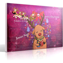 MJartoria Schmuck Adventskalender 2024 Einhorn Weihnachten