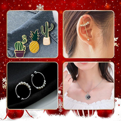 MJartoria Schmuck Adventskalender 2024 Einhorn Weihnachten