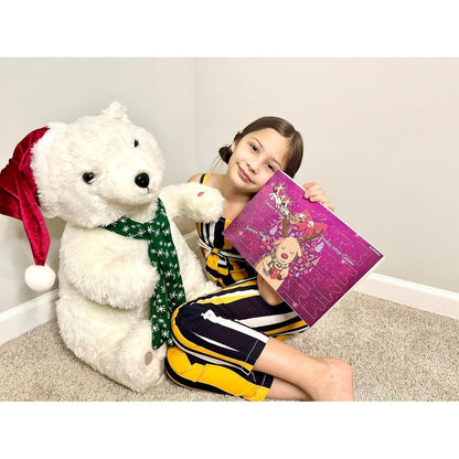 MJartoria Schmuck Adventskalender 2024 Einhorn Weihnachten