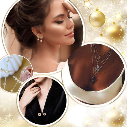 MJartoria Schmuck Adventskalender 2024 Einhorn Weihnachten