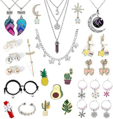 MJartoria Schmuck Adventskalender 2024 Einhorn Weihnachten