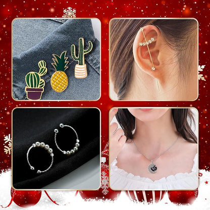 MJartoria Adventskalender 2024 Mädchen Schmuck DIY Einhorn Geschenkbox