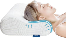 Orthopädisches Memory Foam Nackenkissen mit RUCO-BAC Bezug