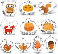 Herbst Erntedankfest Ausstechformen Set Kürbis Eichel Maple Leaf