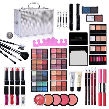 Make-Up Geschenkset für Gesicht, Augen & Lippen