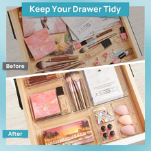 Schubladen Organizer Set 37 Stücke Klar Kunststoff Makeup