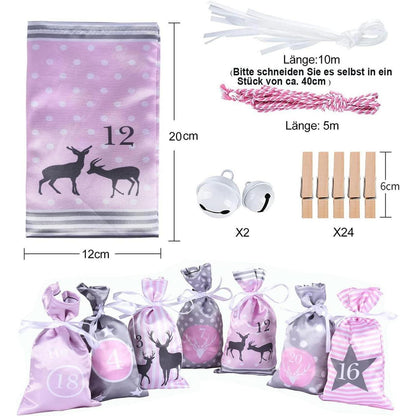 Adventskalender zum Befüllen Weihnachtskalender