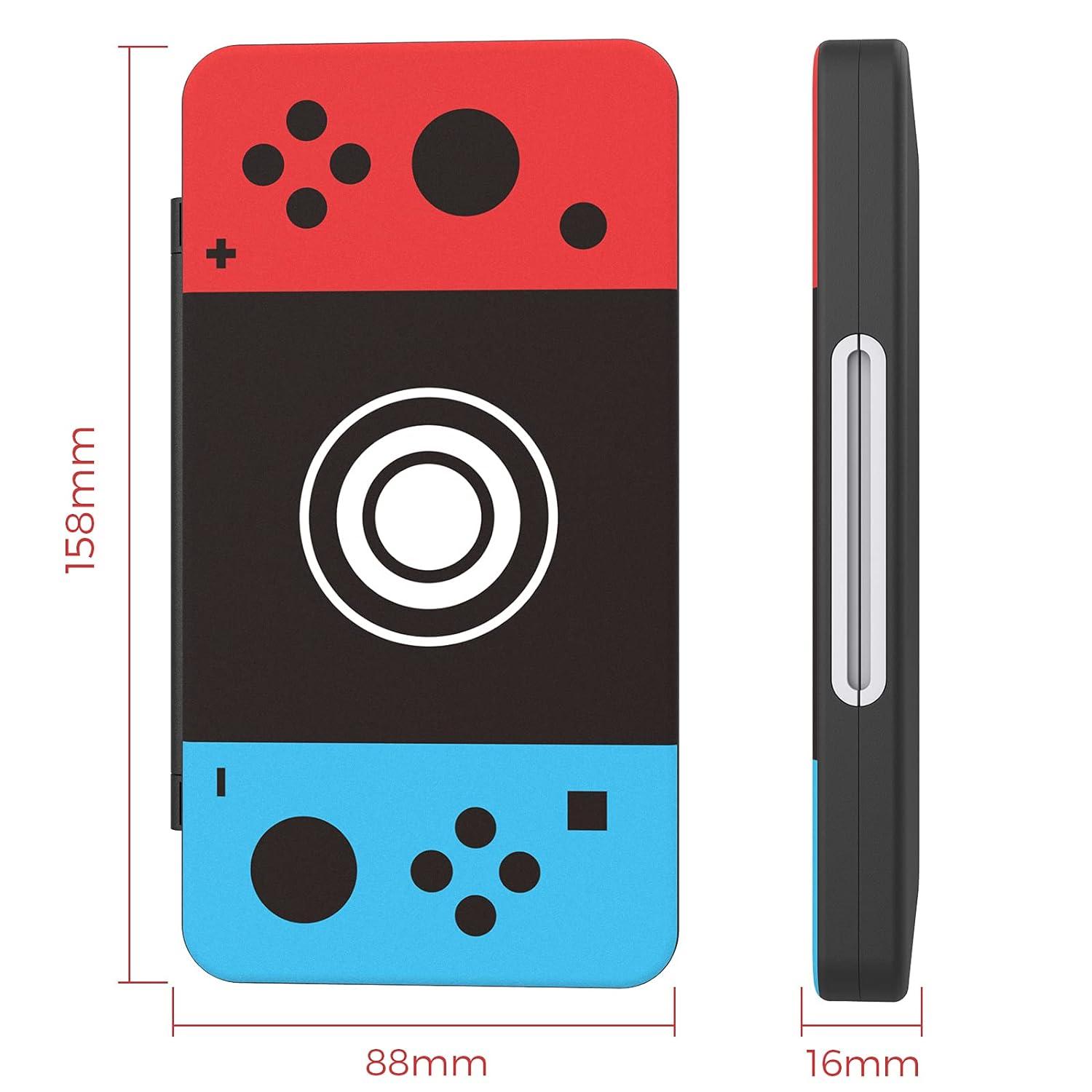 Switch Game Card Aufbewahrungsbox 24 Slots Micro SD Storage Case